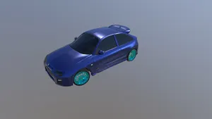 A Sleek Mg Zr Showcased In An Open Road Backdrop. Wallpaper