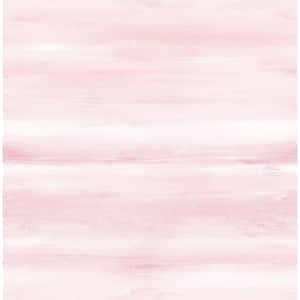 A Soft Pink And Vibrant Watercolor Painting Wallpaper