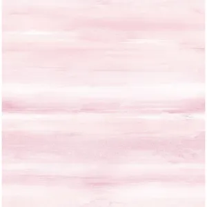 A Soft Pink And Vibrant Watercolor Painting Wallpaper
