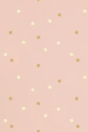 A Soothing Gradient Background Of Light Pink And Gold Wallpaper