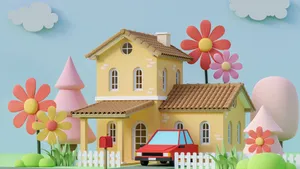 A Spectacular Shot Of The Iconic Eiffel Tower In Paris. Wallpaper