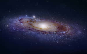 A Spiral Galaxy In The Sky Wallpaper