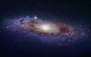 A Spiral Galaxy In The Sky Wallpaper