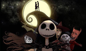 A Spooky Christmas Wallpaper