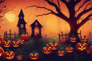 A Spooky Night For Halloween! Wallpaper