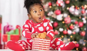 A Stacked Collection Of Christmas Gifts Wallpaper