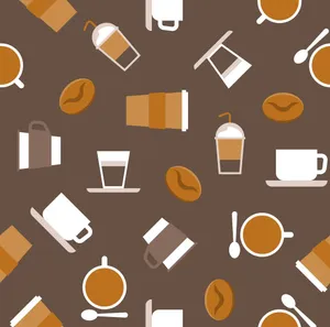 A Steaming Cup Of Brown Coffee On A Wooden Table Wallpaper