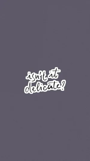 A Sticker That Says'don't Be Afraid?' Wallpaper