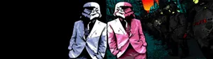 A Stormtrooper In A Suit Wallpaper