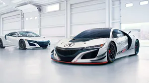 A Stunning Acura Nsx In Full Glory Wallpaper