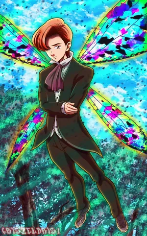 A Stunning Artwork Of King - Seven Deadly Sins Anime Snapshot Wallpaper