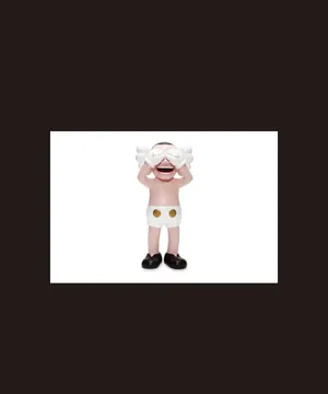 A Stunning Assortment Of Kaws Figures In Vibrant Colors Wallpaper