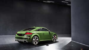 A Stunning Audi Tt Rs In Motion Wallpaper