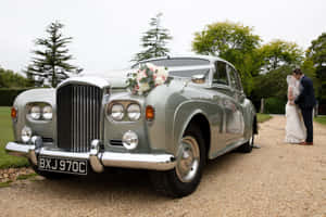 A Stunning Bentley S3 In A Mesmerizing Setting Wallpaper