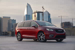 A Stunning Chrysler Pacifica On The Open Road Wallpaper