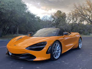 A Stunning Display Of Power - Mclaren 720s Spider Wallpaper