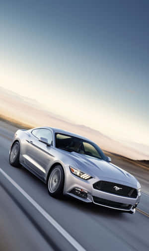 A Stunning Ford Mustang California Special Against A Picturesque Backdrop. Wallpaper