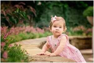 A Stunning Garden Pathway In Bloom Wallpaper