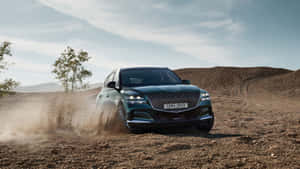 A Stunning Genesis Gv80 Suv Wallpaper