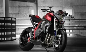 A Stunning Honda Motorcycle In Its Element Wallpaper