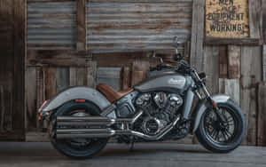 A Stunning Indian Motorcycle For The Open Road Wallpaper