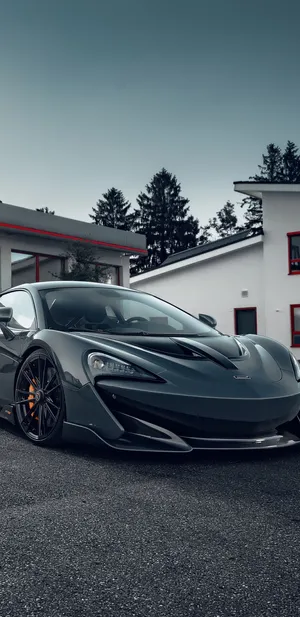 A Stunning Mclaren 600lt In Action Wallpaper