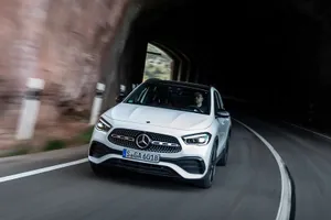 A Stunning Mercedes Benz Gla-class On The Open Road Wallpaper