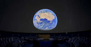 A Stunning Night At The Planetarium Wallpaper
