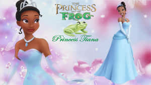 A Stunning Portrait Of Princess Tiana Wallpaper