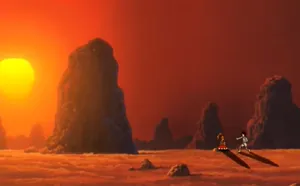 A Stunning View Of Greed Island Wallpaper