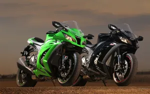 A Stunning View Of Kawasaki Desktop Wallpaper