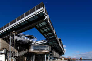 A Stunning View Of Sunderland, United Kingdom At Twilight Wallpaper