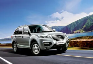 A Stylish Lifan Motorcycle Showcased Outdoors Wallpaper