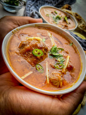 A Sumptuous Bowl Of Nihari Wallpaper