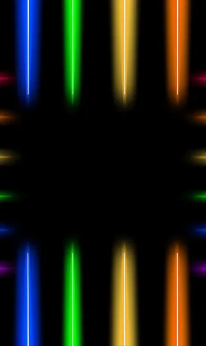 A Sun-drenched Road Cutting Through A Vibrant Forest Wallpaper