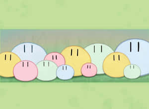 A Sweet Gathering Of Dango Family From Clannad Wallpaper