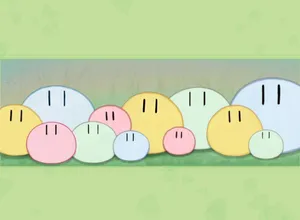 A Sweet Gathering Of Dango Family From Clannad Wallpaper