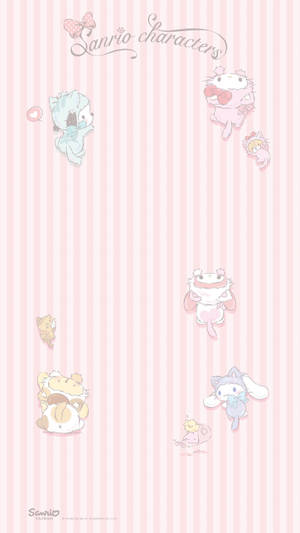 A Sweet Moment With Cute Sanrio Wallpaper