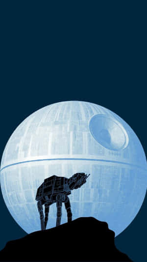 A T A T_ Walker_ Before_ Death_ Star Wallpaper