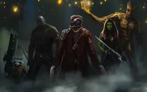 A Team Of Extraordinary Heroes Wallpaper