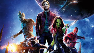 A Team Of Guardians Protecting The Galaxy. Wallpaper