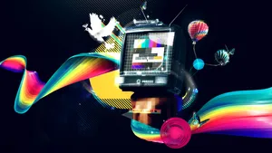 A Technician In The Broadcast Control Room. Wallpaper