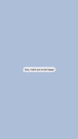 A Text Message With The Text, Do Not Send Me Your Happy'' Wallpaper