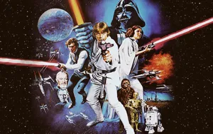 A Thrilling Adventure In A New Hope Wallpaper