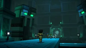 A Thrilling Adventure In Minecraft Story Mode Wallpaper