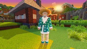 A Thrilling Minecraft Adventure Awaits! Wallpaper