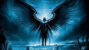 A Thrilling Roller Coaster Ride At An Amusement Park Wallpaper