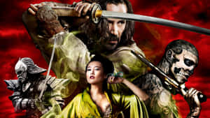 A Thrilling Scene From The Epic Movie 47 Ronin Wallpaper