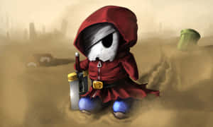 A Timid Man Looking Unsure After An Injury Wallpaper