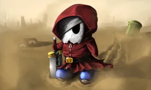 A Timid Man Looking Unsure After An Injury Wallpaper